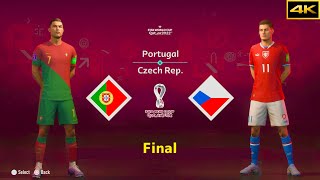 FIFA 23 | PORTUGAL vs. CZECHIA | RONALDO vs. SCHICK | FIFA WORLD CUP FINAL | [4K]