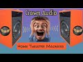 Crown audio 500 rms in home theatre punch  low bass loud bass sb kuch maang lo ye dega