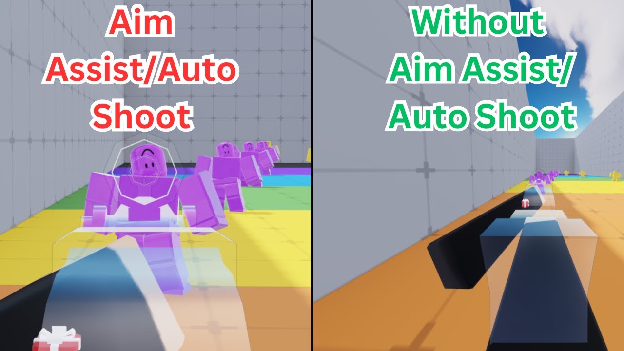 Checking my aim in Roblox rivals - YouTube