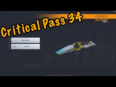 FINALLY A KNIFE!!! | Critical Pass Season 34