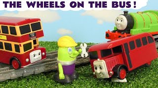 wheels on the bus toy train story with the funlings