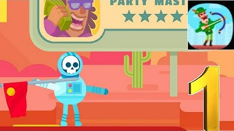 Bowmasters - Gameplay Walkthrough Part 1 - Mr. Gorskiy [Android / IOS]