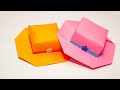 Очаровательная шляпка оригами | How to make Paper Hat for Girls  (Origami Hat) | Paper Crafts