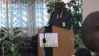 Speech Théo Wabenge Kalebo, Deputy Ambassador Of The Democratic Of The Congo In Germany
