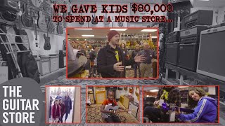 We Gave Kids $80,000 To Spend at a Guitar Store