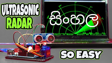 how to make arduino radar in sinhala