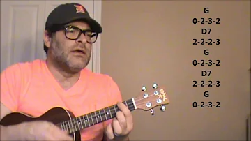 How to play "Blue Eyes Crying In The Rain" by Willie Nelson on The Ukulele