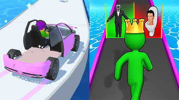 Assemble Run 3D VS Giant Rush! - All Levels Gameplay Android, ios (Part 4)