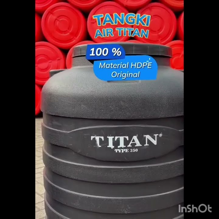jual tandon tangki toren air titan 350 550 500 250 1000 liter murah