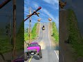 Cargo & Long buses vs massive hammer & water pit BeamNG.Drive#car #beamngdrive #bus #carcrash #viral