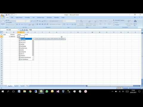 Excel'de Dec2bin dec2hex dec2oct formülleri