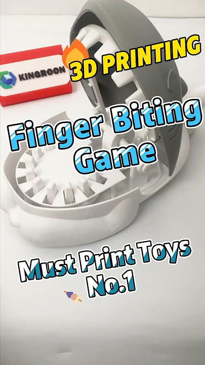 The finger biting game, who’s next? #3dprinting #3dprintedtoy #toy