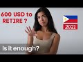 600 USD to Retire in The Philippines | Real Cost of Living 2021