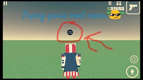 Trying yunix mod menu 😈