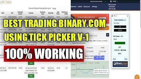 Strategy Over Under Duration 1 Ticks  Last Digit Prediction 5   Binary com Trading Strategy