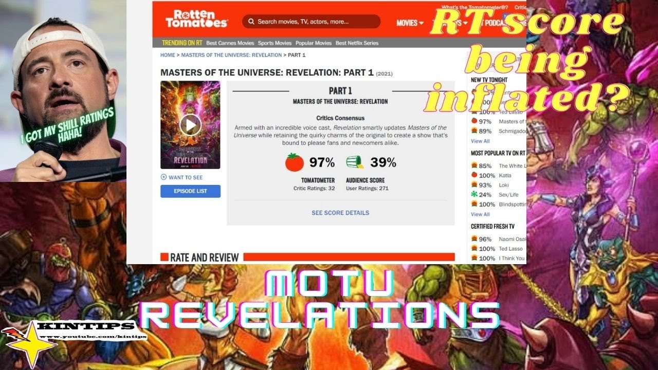 Rt Rotten What is going on with the RT rotten Tomatoes Score for Masters of the ...