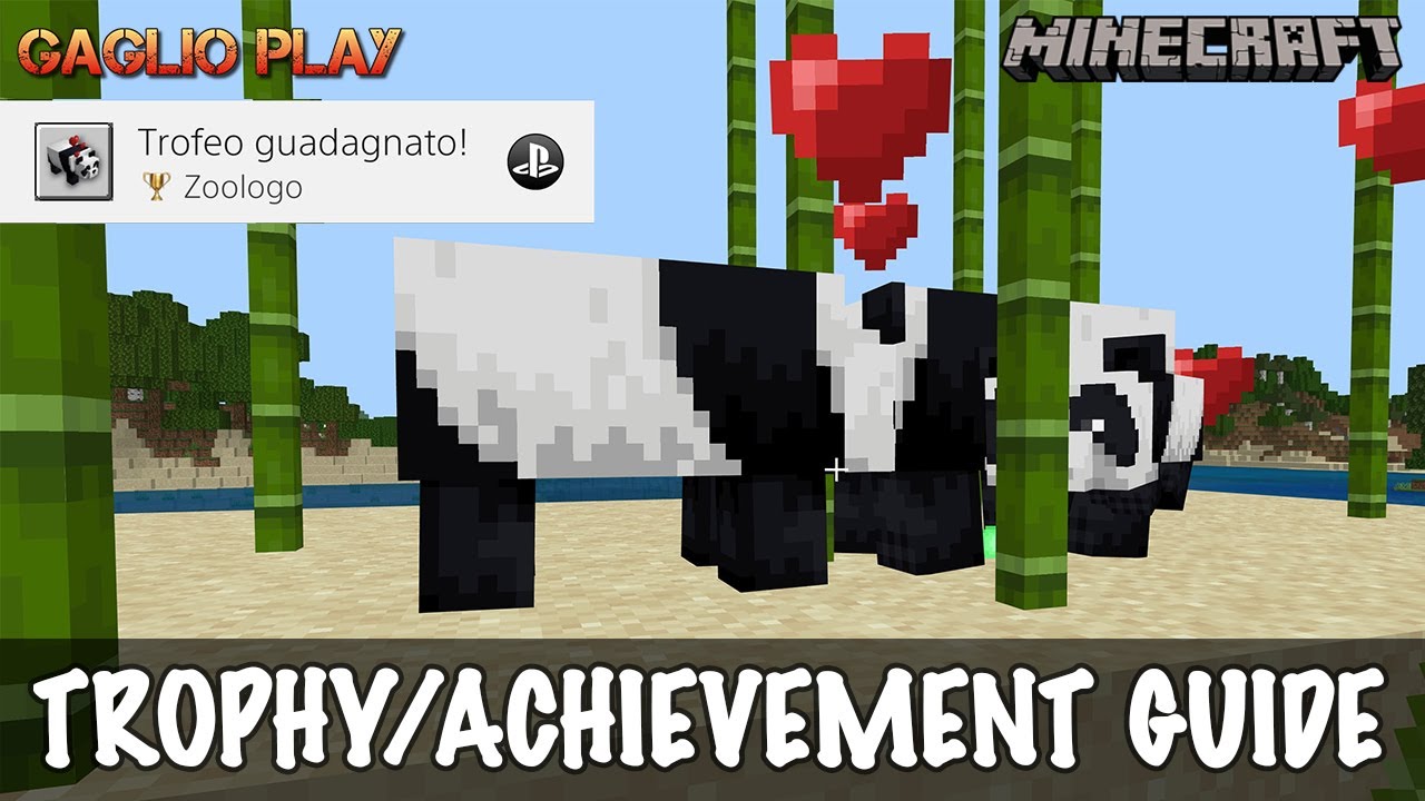 MINECRAFT Zoologist Trophy / Achievement Guide - YouTube