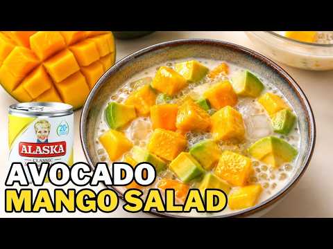 Avocado Mango Pearl Dessert (5 Ingredients Only)