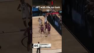 Vanderbilts Jason Rivera-Torres With A Slick No-Look P To Carter Lang