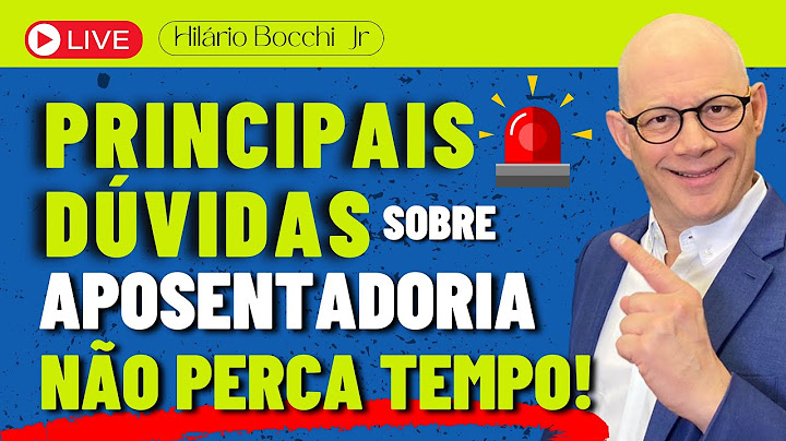 LIVE ESPECIAL!!! Principais DÚVIDAS sobre APOSENTADORIA!!