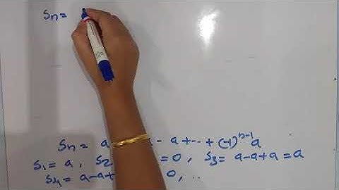 GEOMETRIC SERIES [CLASS 1](For second semester BSc complementary mathematics)