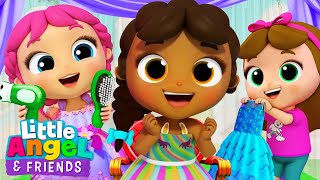 This is the Way We Become a Princess | Little Angel And Friends Kid Songs