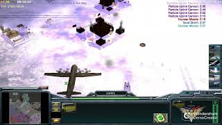 C&C GENERALS ZERO HOUR USA AIR FORCE WITH 2 VS 3 HARD ARMY RANK MAP KING RAPTOR 50000K صوتي