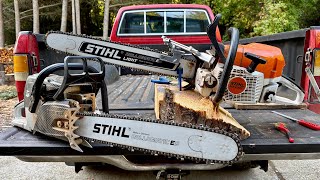 Bucking Up A Blowdown 🌲 - Holz G366 Pro