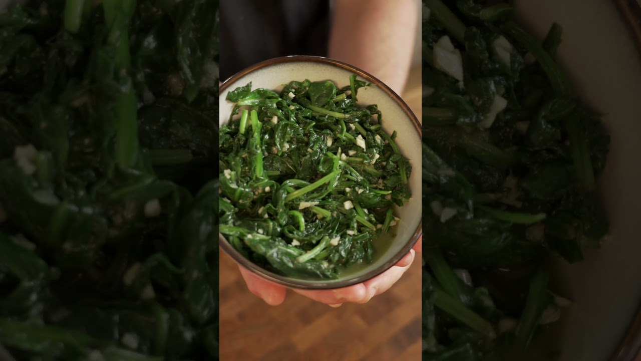 Foolproof Sautéed Spinach