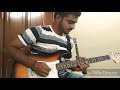 Emannavoo song electric guitar cover / Enna solla song / Navamanmadhudu / thangamagan / Anirudh