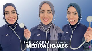 Honest Review- 3 Medical Hijabs Hijabs With Ear Access Stethoscope Hijab