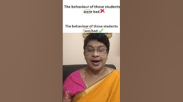 ERROR CORRECTION (46) | English Grammar | Class 10 & 12 | Learn English through Tamil #learnenglish