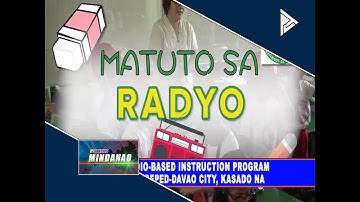 Radio-based instruction program sa DEPED-Davao, kasado na