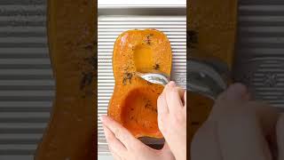 Stuffed butternut squash recipe #vegetarian