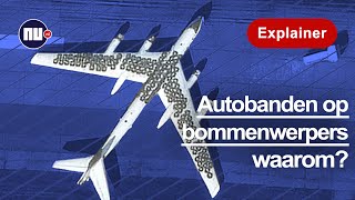 Uit angst voor drones plaatst Rusland autobanden op bommenwerpers | NU.nl | Explainer