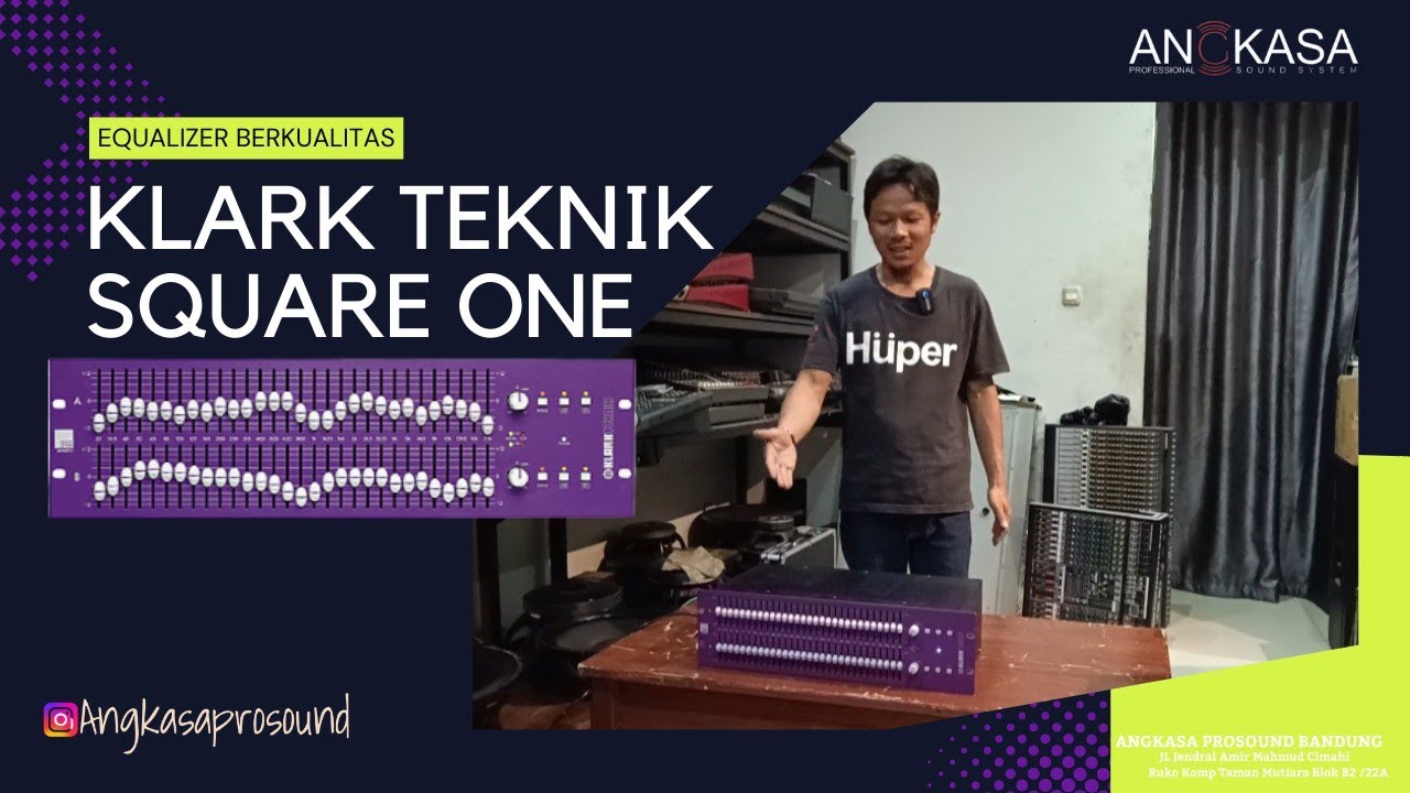 KLARK TEKNIK Square One, Equalizer Second Berkualitas - YouTube