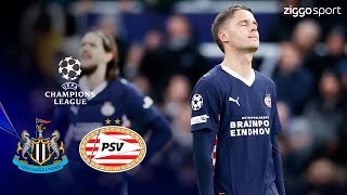 STUNTELEND PSV BELEEFT EEN DRAMATISCHE AVOND... 🤯🥶 | Newcastle vs PSV | Champions League 25/26