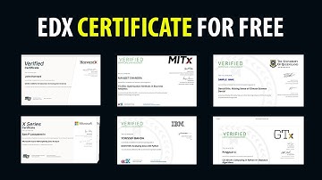 HOW TO GET FREE EDX CERTIFICATES (Financial Aid Guide 2025)