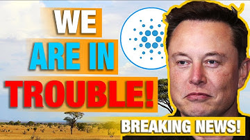 CARDANO ADA : Elon Musk Just LEAKED This BIG NEWS - CARDANO To $1000! (Cardano News Today)