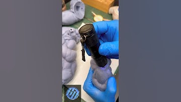 Hulk filing a hole P5 #hulk #hulksmash #howtopaint3dprints #anycubic #3dprinting