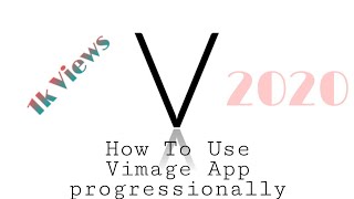 #Vimage_  | How to Use Vimage app |  Bangla tutorial | 2020| screenshot 5
