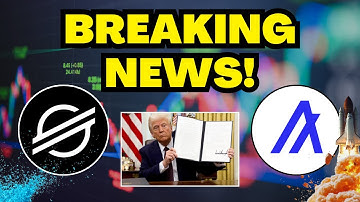 STELLAR (XLM) TREASURY BONDS ONCHAIN, ALGORAND (ALGO) TO INJECT LIQUIDITY INTO DEFI, TOP USA COINS