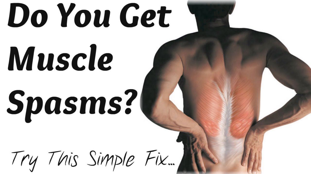 How To Get Rid Of Muscle Spasms (simple electrolyte trick) - YouTube