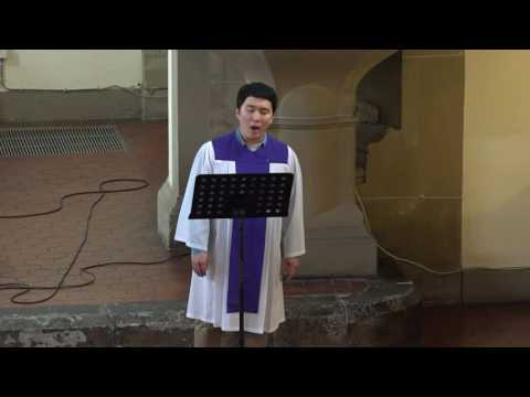 만하임 사랑교회 2016년 5월 15일 봉헌 찬양 - 윤태환 형제