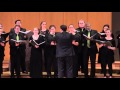 PSU Chamber Choir - They Won't Go When I Go - Stevie Wonder, arr. Ethan Sperry - SUNDAY PERFOMANCE
