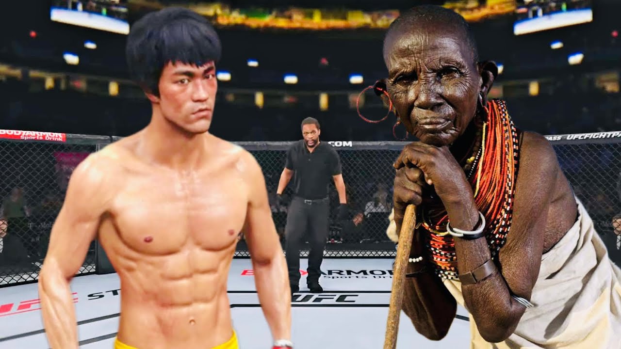 PS5 | Брюс Ли против женщины из племени Самбуру (EA Sports UFC 4) 🥊