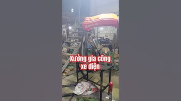 Sản xuất khung xe điện    #robothan #robotmig #uonnc #uoncnc #catlaser3d #cattamlaser #xedien