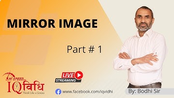 Mirror Image (एनामा देखिने आकृति) | By Bodhi Sir | IQ Vidhi