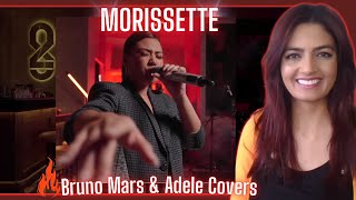 MORISSETTE | Bruno Mars Evolution Medley & Adele "Easy On Me" & "All I Ask" Covers! 🔥