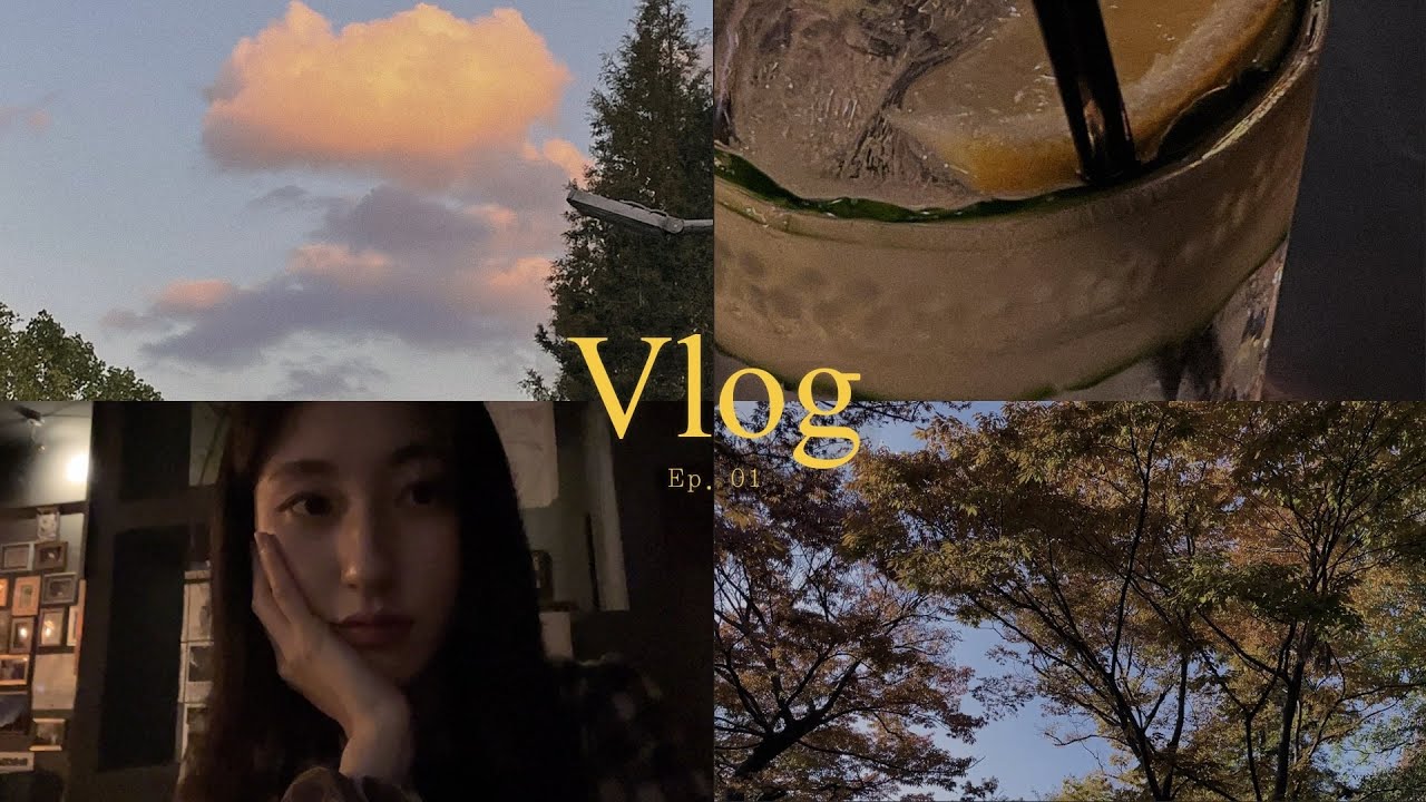 vlog | 부산대 SF데이, 오이칵테일, 범어사 단풍구경 🍂🍁